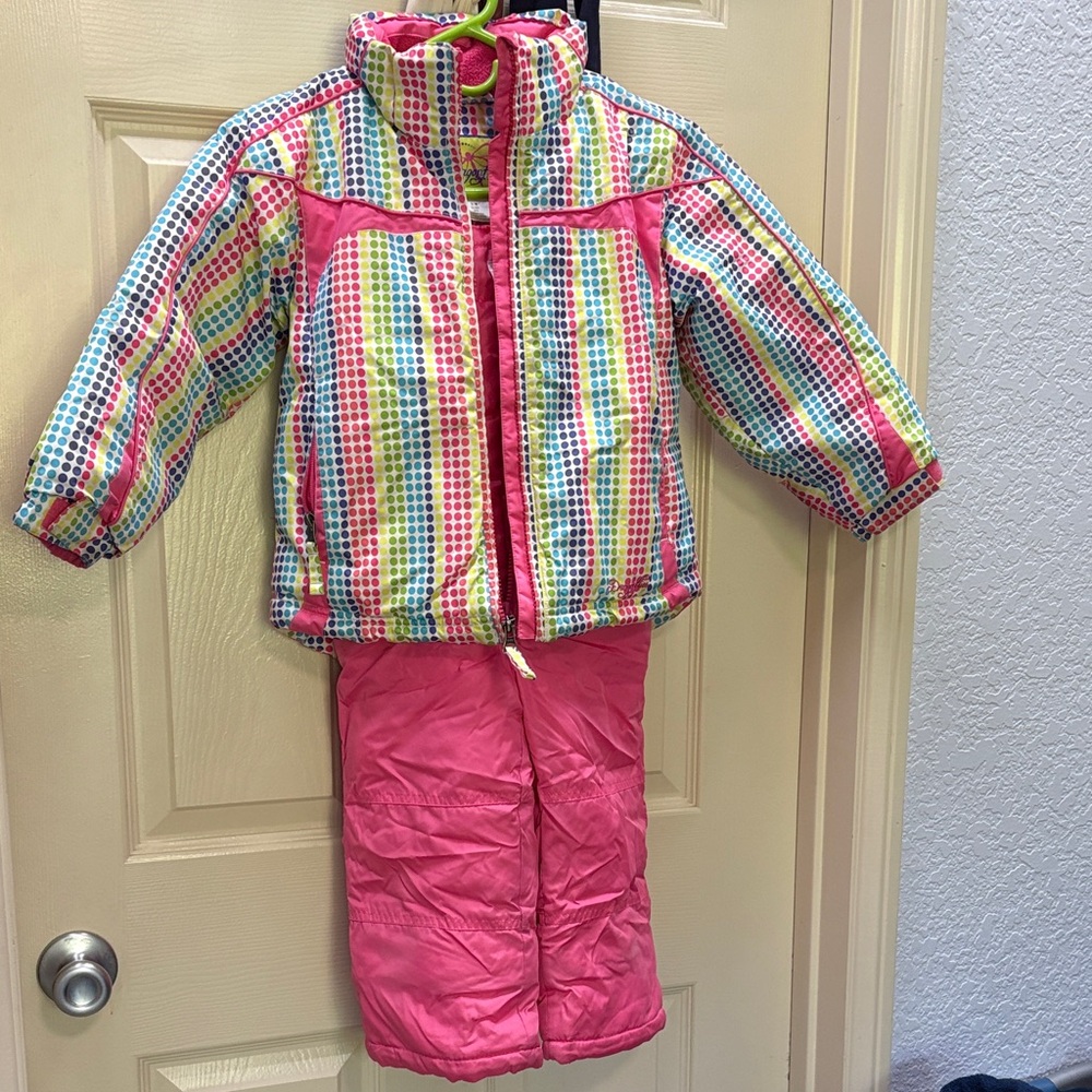 Carter's Pink and Multicolor Kids Matching Set